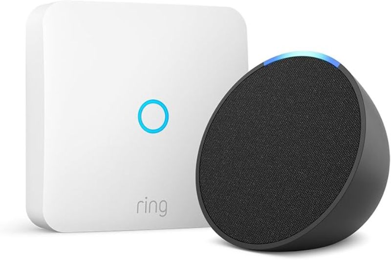 Ring Intercom de Amazon y Echo Pop Antracita