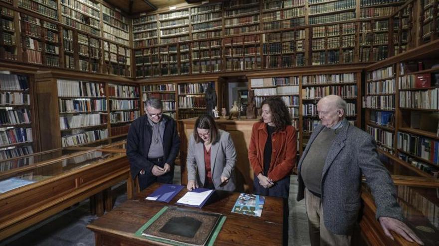 La biblioteca de La Real, en Palma, reabre a finales de mes tras más de cinco años cerrada