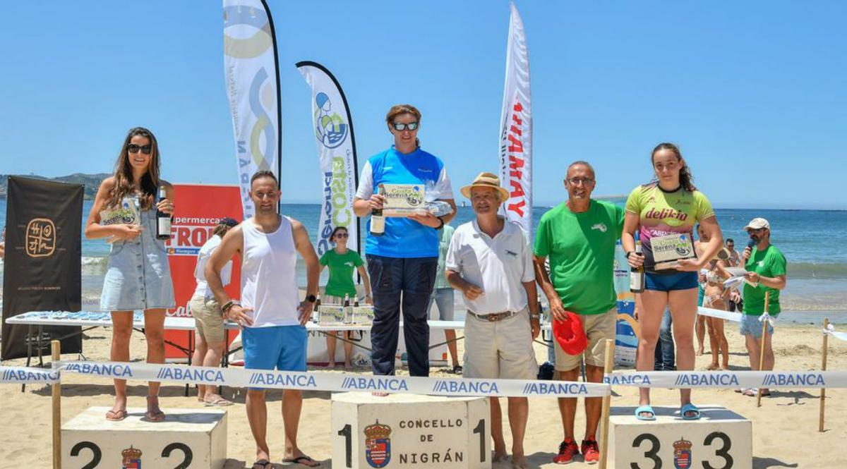 Marcos Vila y Rita Hernández ganan en Praia América