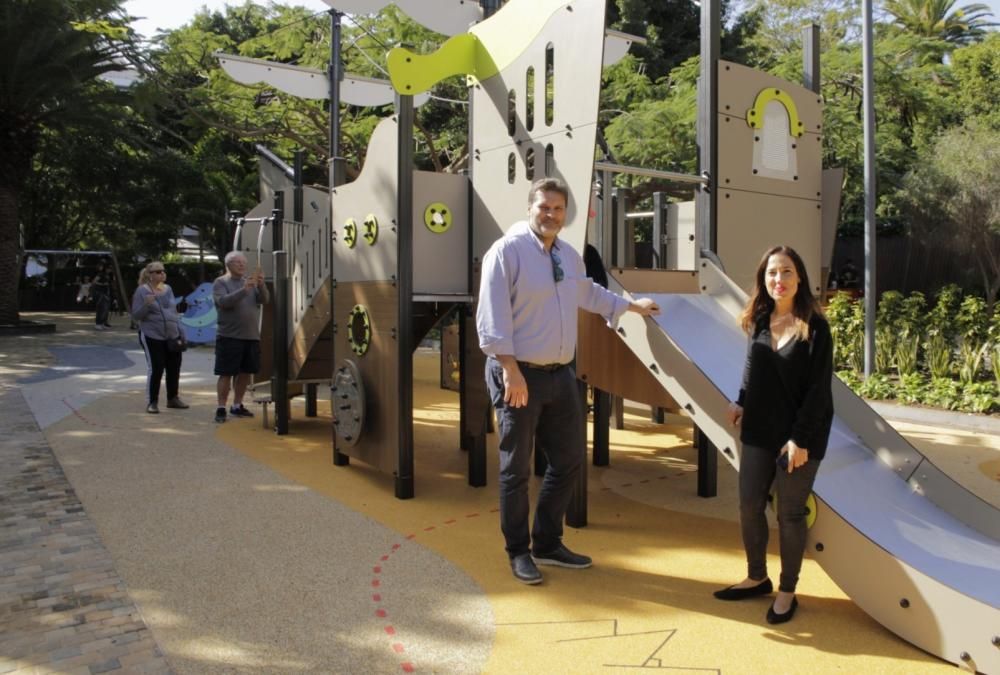 Nuevas zonas de ocio en el Parque García Sanabria.