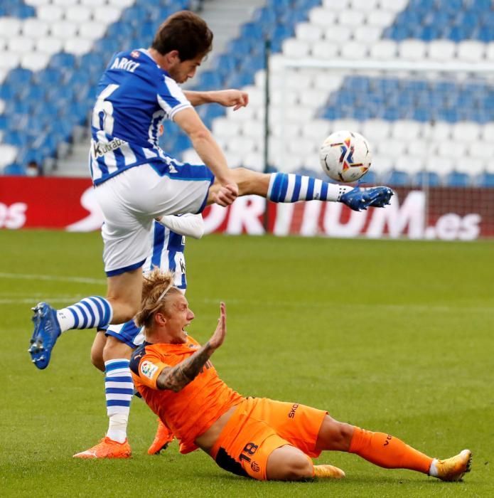 Real Sociedad - Valencia: Las mejores fotos