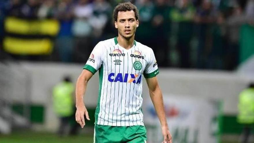 Neto, durante un partido con el Chapecoense. // Efe