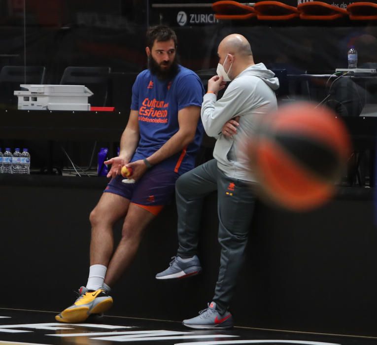 Ponsarnau, su paso por Valencia Basket en imágenes