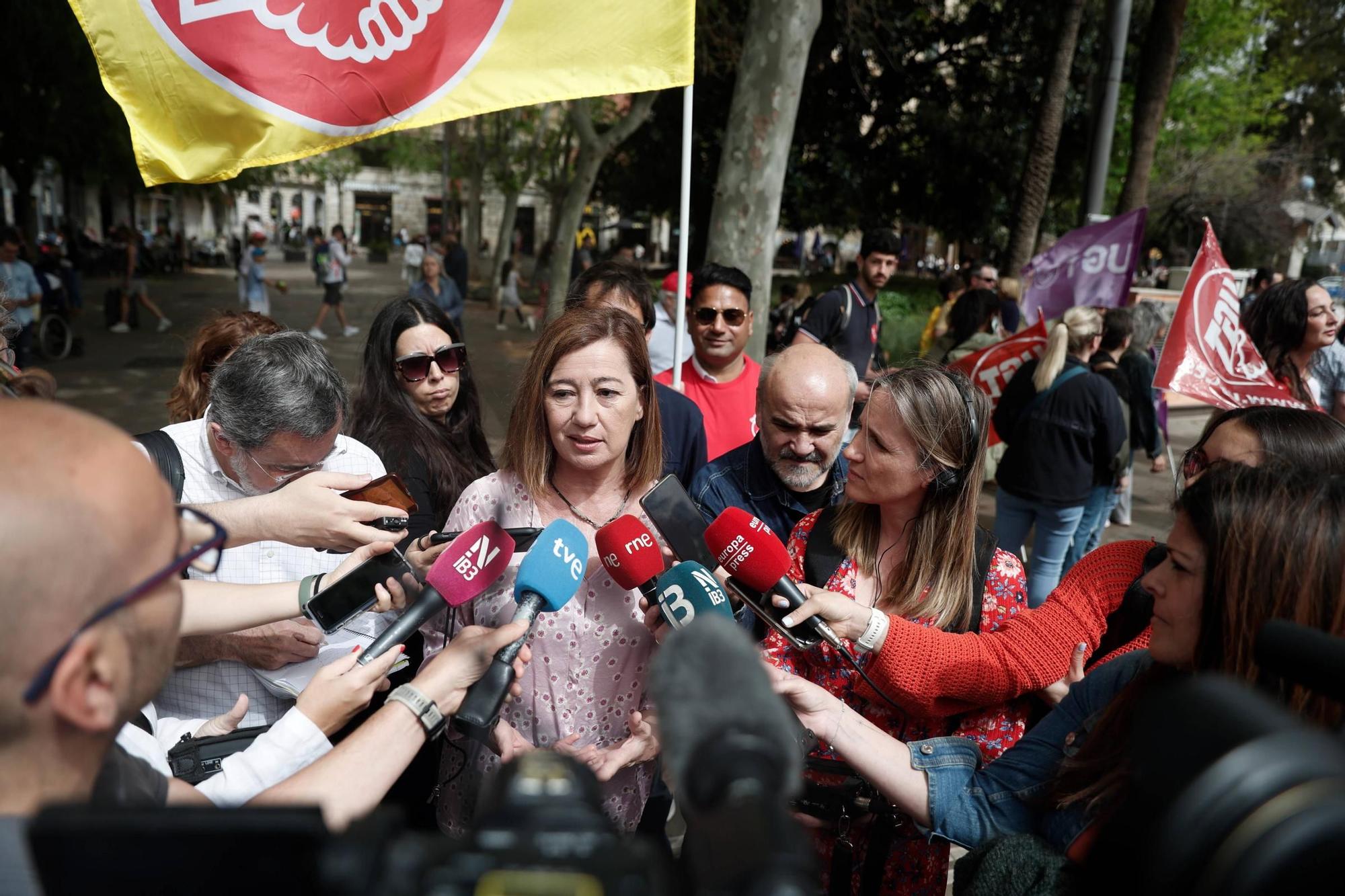 Manifestación del Día del Trabajador en Palma