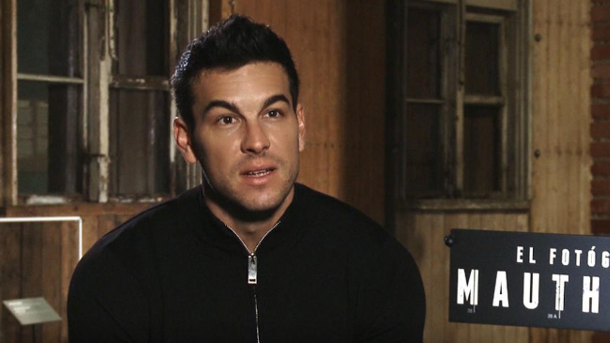 Mario Casas, en la entrevista para 'El fotógrafo de Mauthausen'