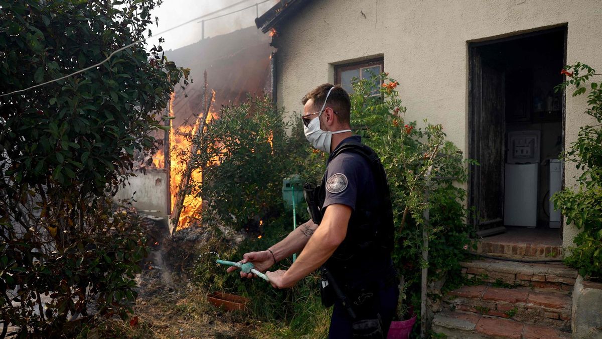 Marsella, la segunda ciudad de Francia, asediada por un violento incendio forestal