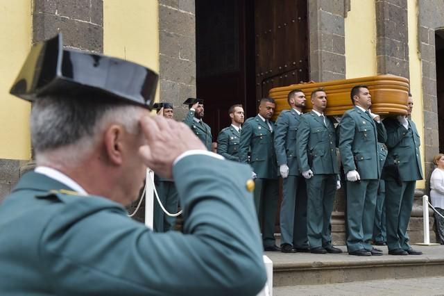 Honras fúnebres al guardia civil Ulises García