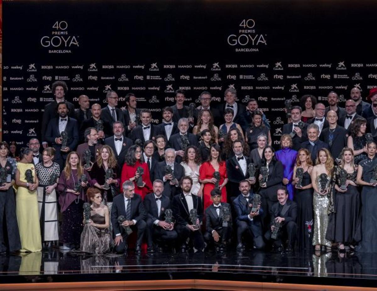 Palamarés de los premios Goya 2026