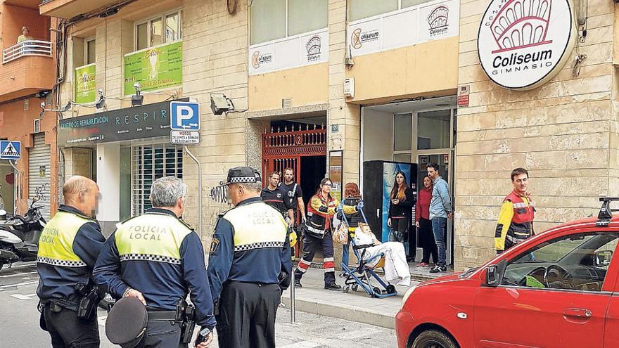 Rescatan a una anciana herida en Alicante