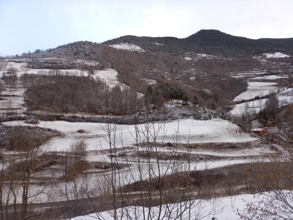 Així ha nevat a Ribes de Freser i als seus voltants