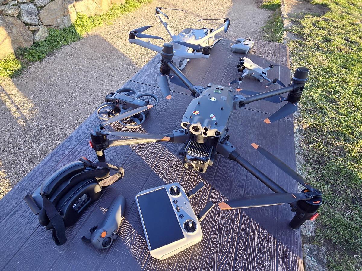 Los drones de la Policía Local de Vigo