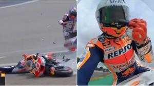 Marc Márquez ha tenido muchos problemas en los segundos libres