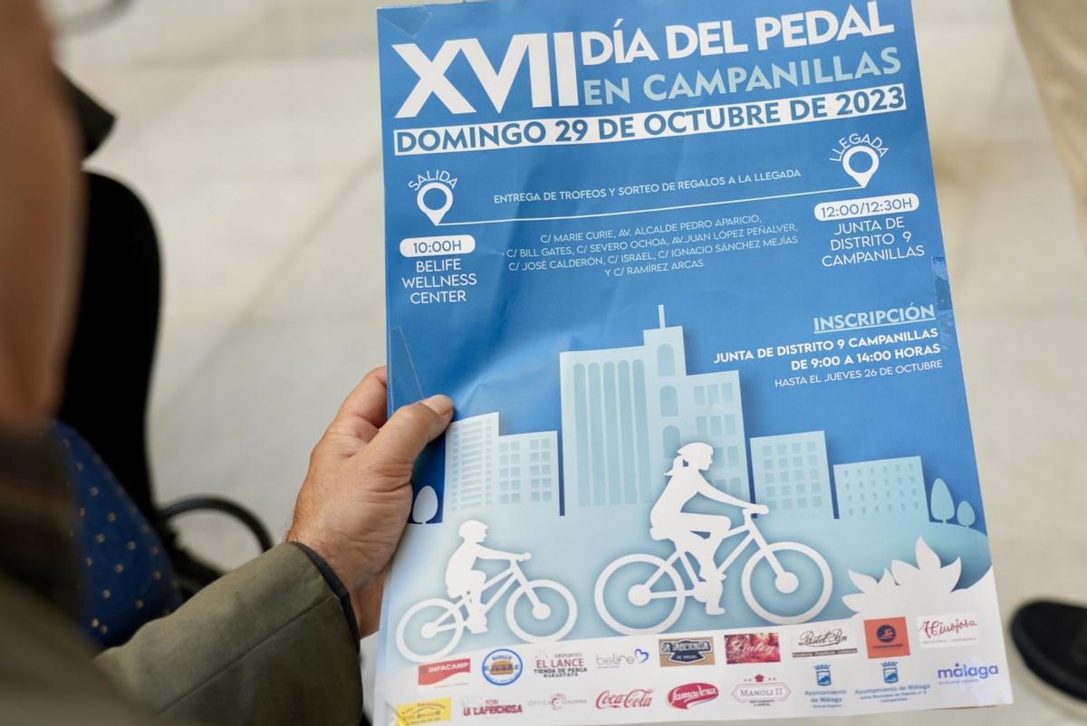 Presentación del Día del Pedal de Campanillas 2023.