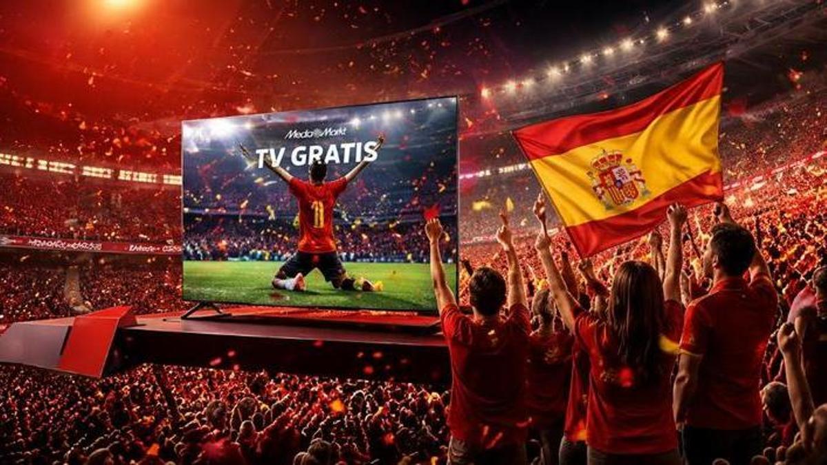 Mediamarkt regala televisores por la final del Mundial 2026.