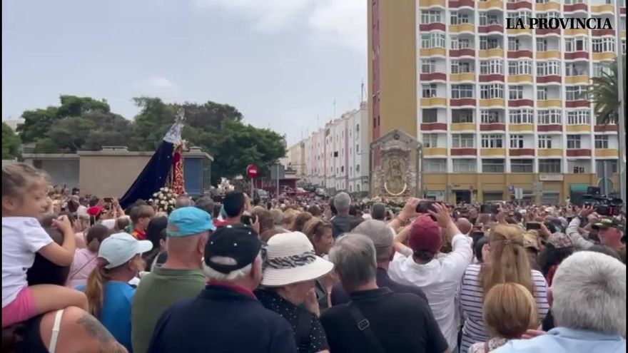 La Virgen del Pino llega a Schamann