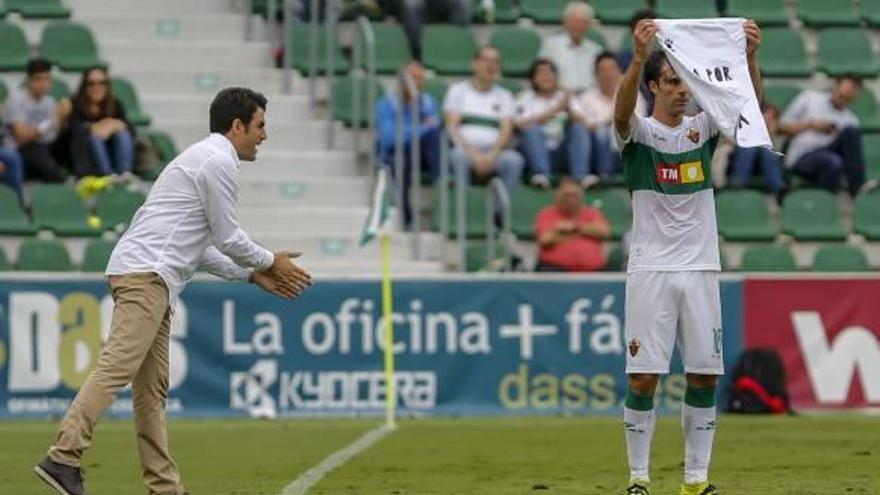 Sergio Pelegrín no marcaba un gol con el Elche desde el 2 de noviembre de 2011