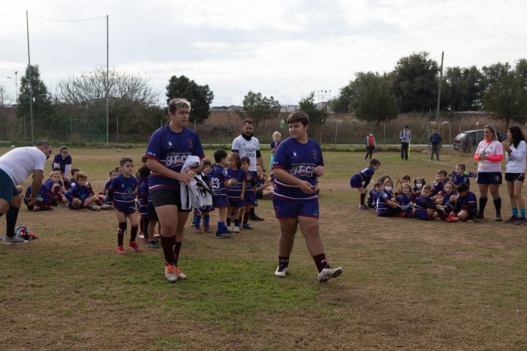 Presentación escuelas CUR de Rugby en Cartagena