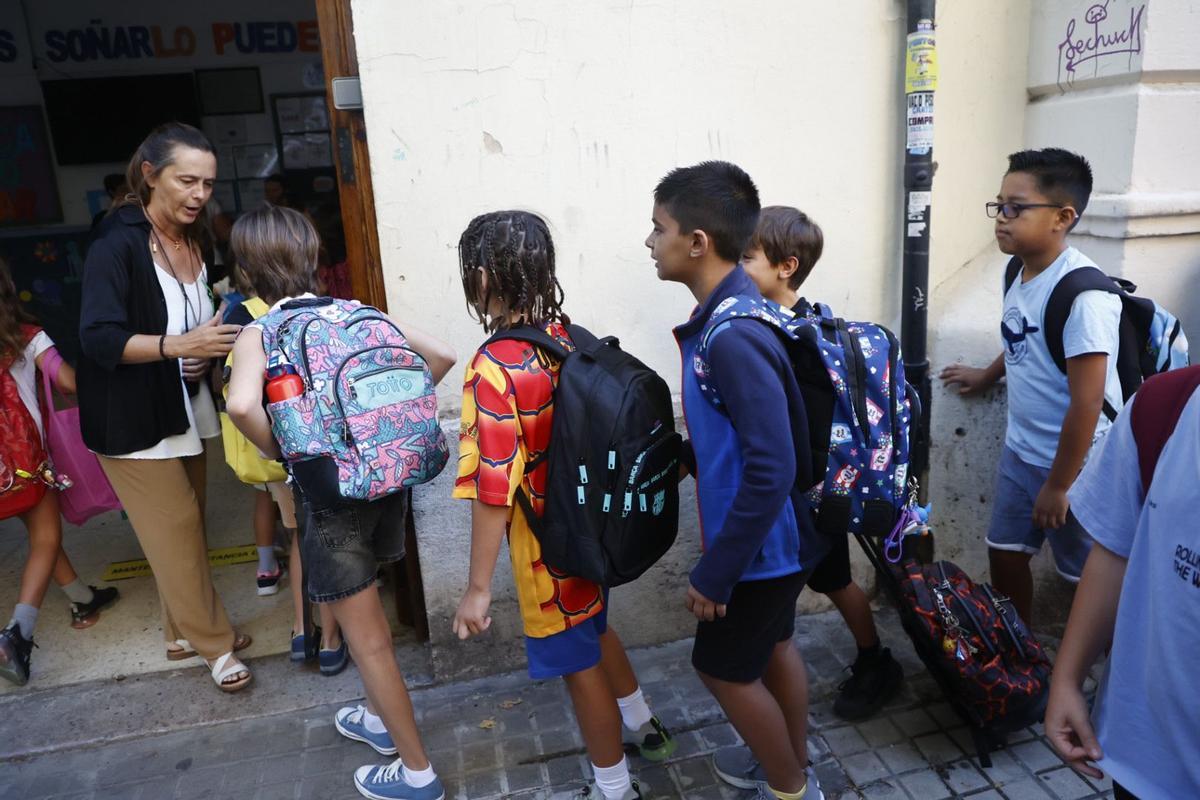 Las aulas valencianas vuelven a llenarse para este nuevo curso