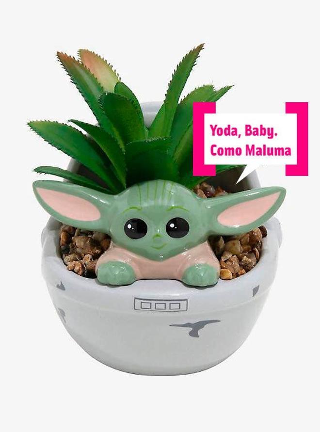 La maceta 'baby Yoda', a la venta en Boxlunch.com