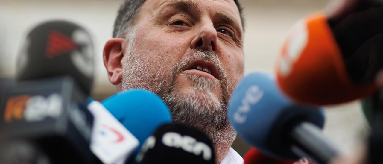 El presidente de Esquerra Republicana Oriol Junqueras