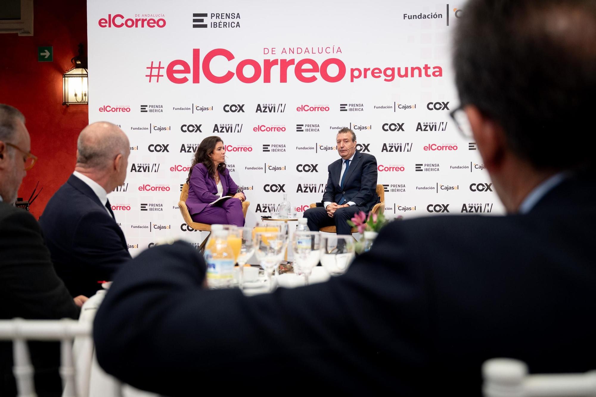 Fotogalería | ElCorreoPregunta a Javier Fernández de los Ríos, presidente de la Diputación de Sevilla