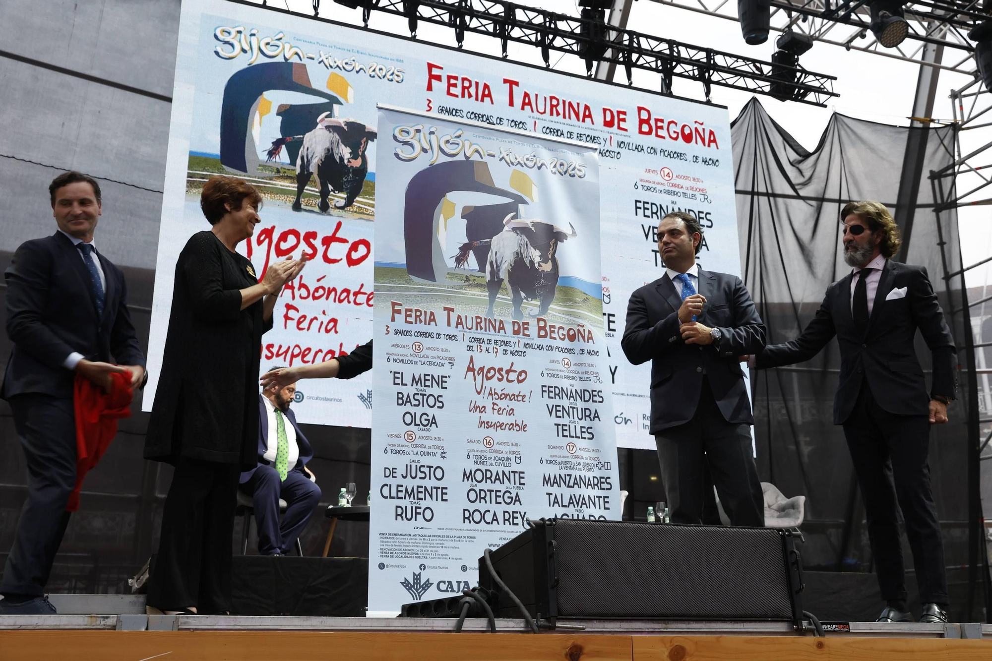 Así fue la presentación de la feria taurina de Gijón (en imágenes)