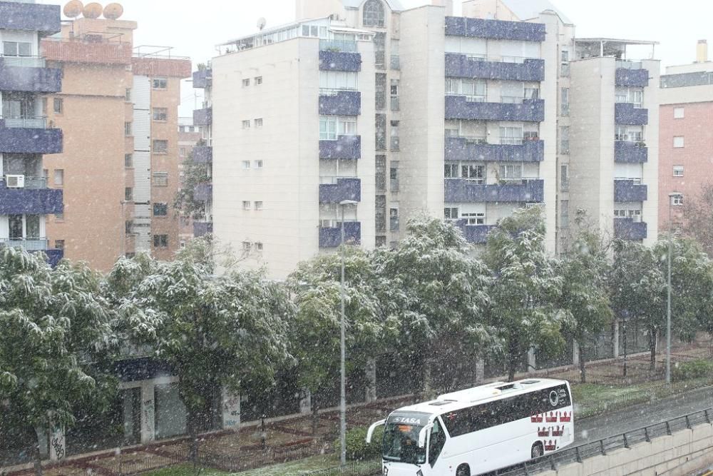 Nieve en Murcia