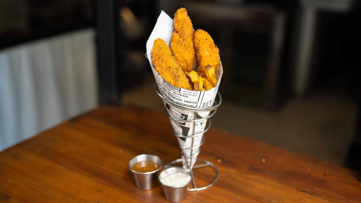 El 'fish &amp; chips' de Fish Bar.