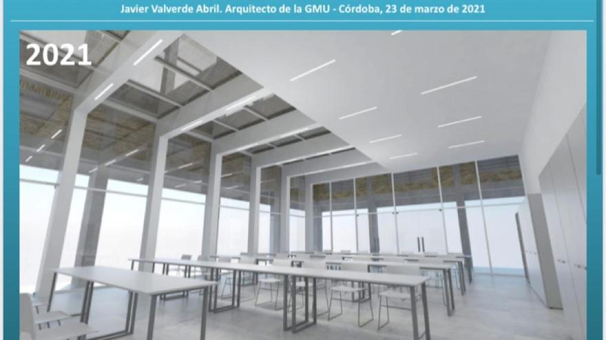 Imagen virtual del futuro proyecto del mercado del Alcázar.