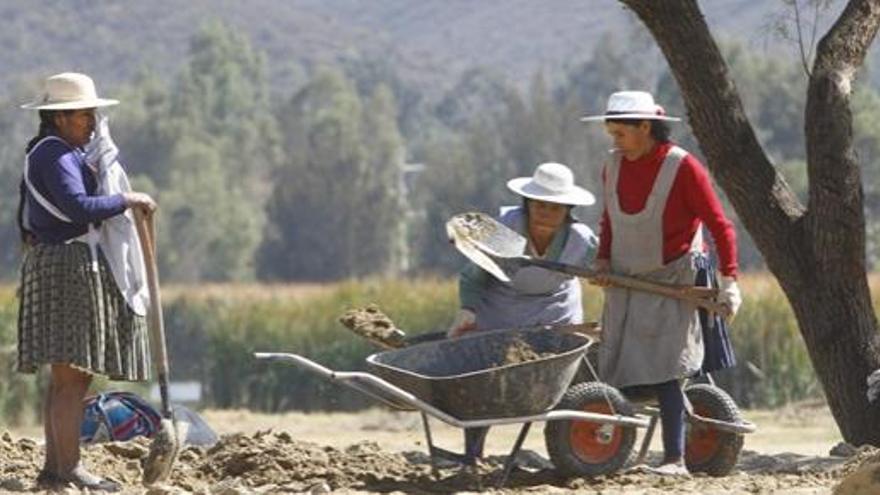 Imagen del proyecto de una ONG en Bolivia.