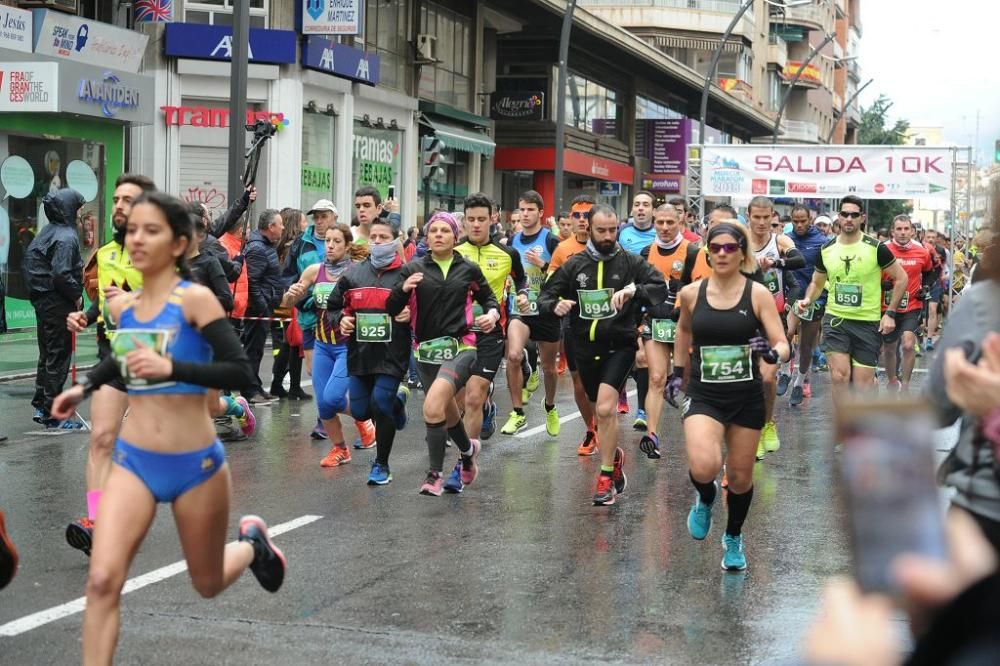 Salida 10Km de la Maratón de Murcia