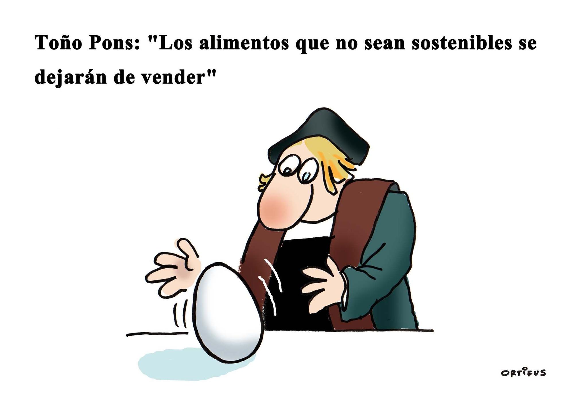 Toño Pons: &quot;Los alimentos que no sean sostenibles se dejarán de vender&quot;