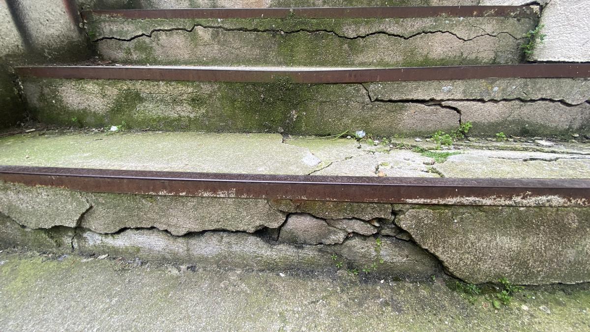 Escaleras de Peña Trevinca