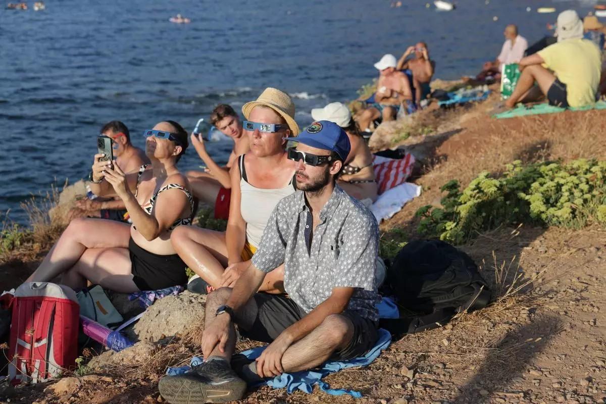 Die besten Bilder der Sonnenfinsternis auf Mallorca