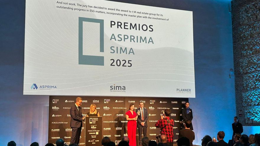 TM Grupo Inmobiliario, reconocida como Empresa con Mejor Progreso ESG en los Premios ASPRIMA-SIMA 2025