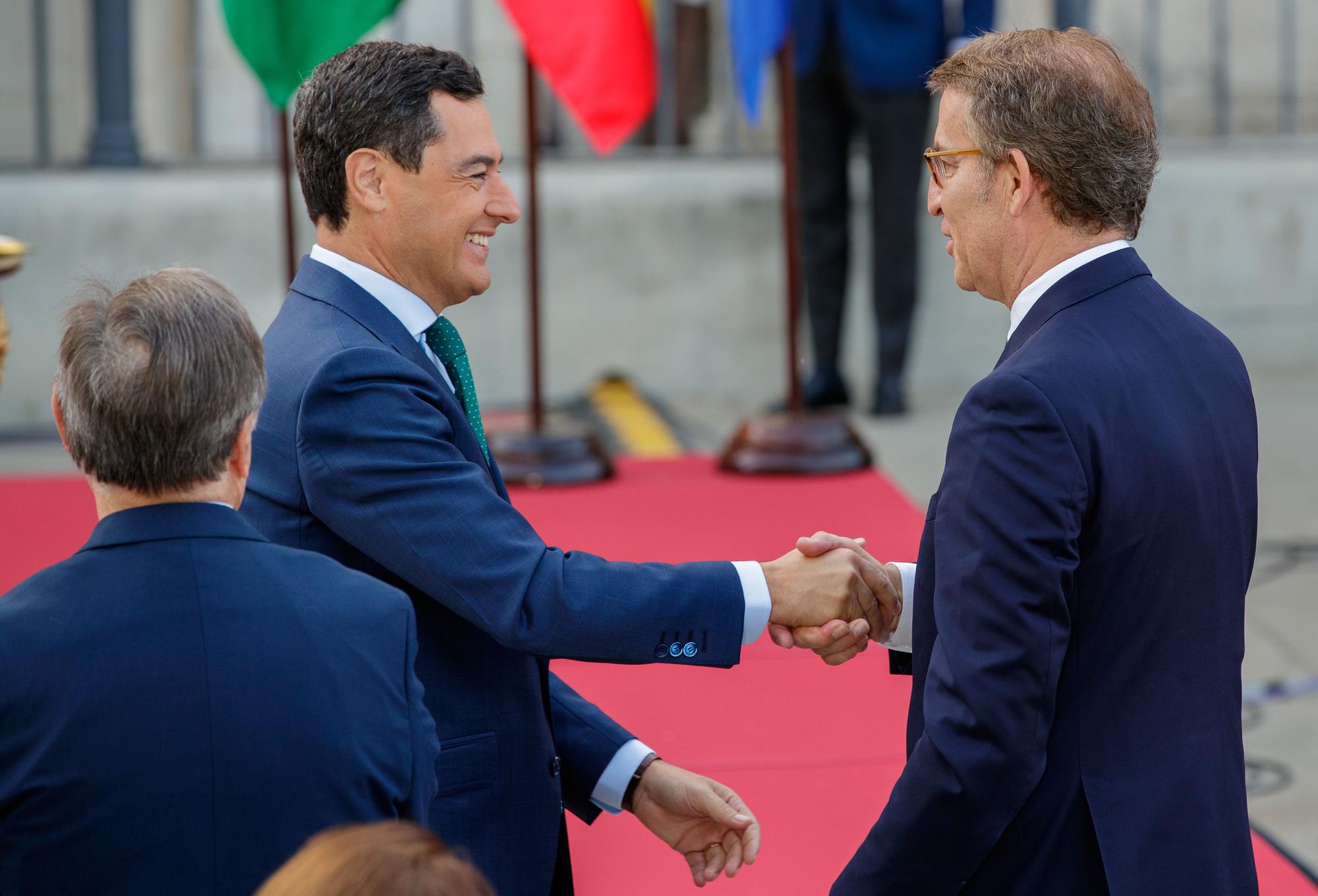 Toma de posesión de Juanma Moreno como Presidente de la Junta de Andalucía