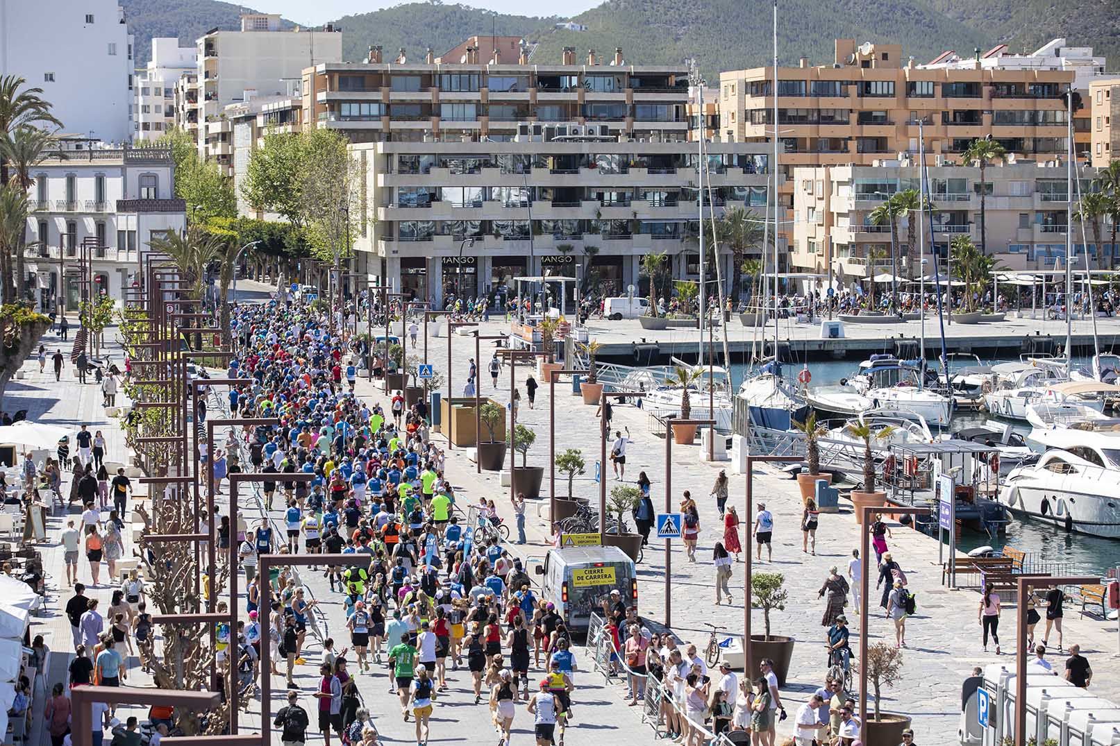 Imagen de archivo del Santa Eulària Ibiza Marathon