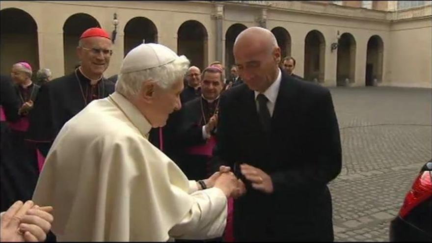 El Papa se despide del Vaticano