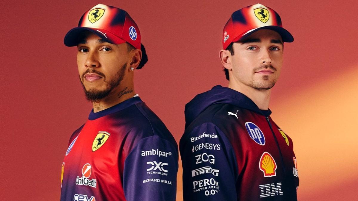 Hamilton y Leclerc, con el look edición especial para China