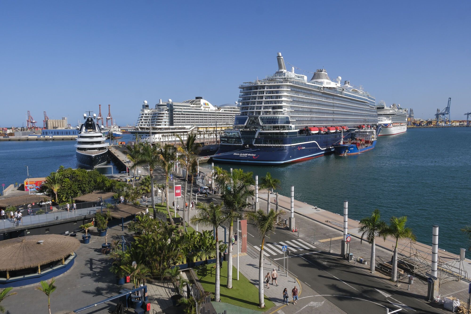 Feria Puerto Canteras para cruceristas 