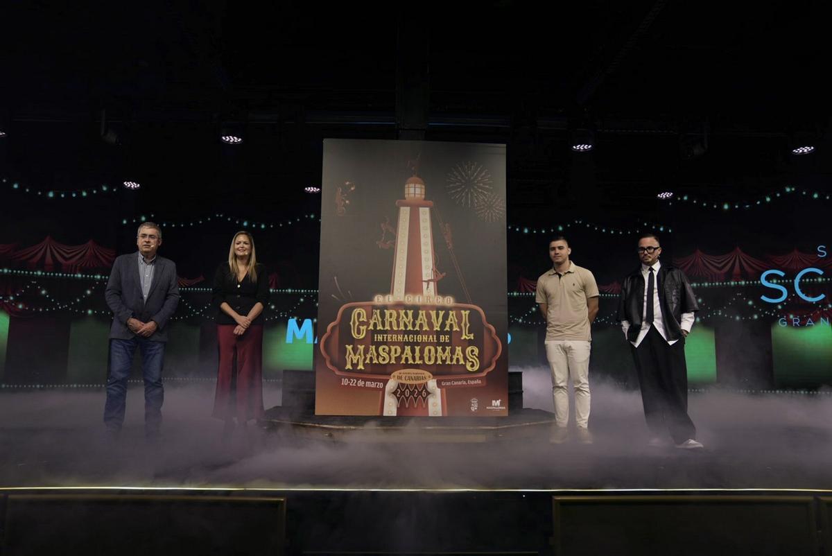 Presentación del Cartel y calendario del Carnaval Internacional de Maspalomas 2026