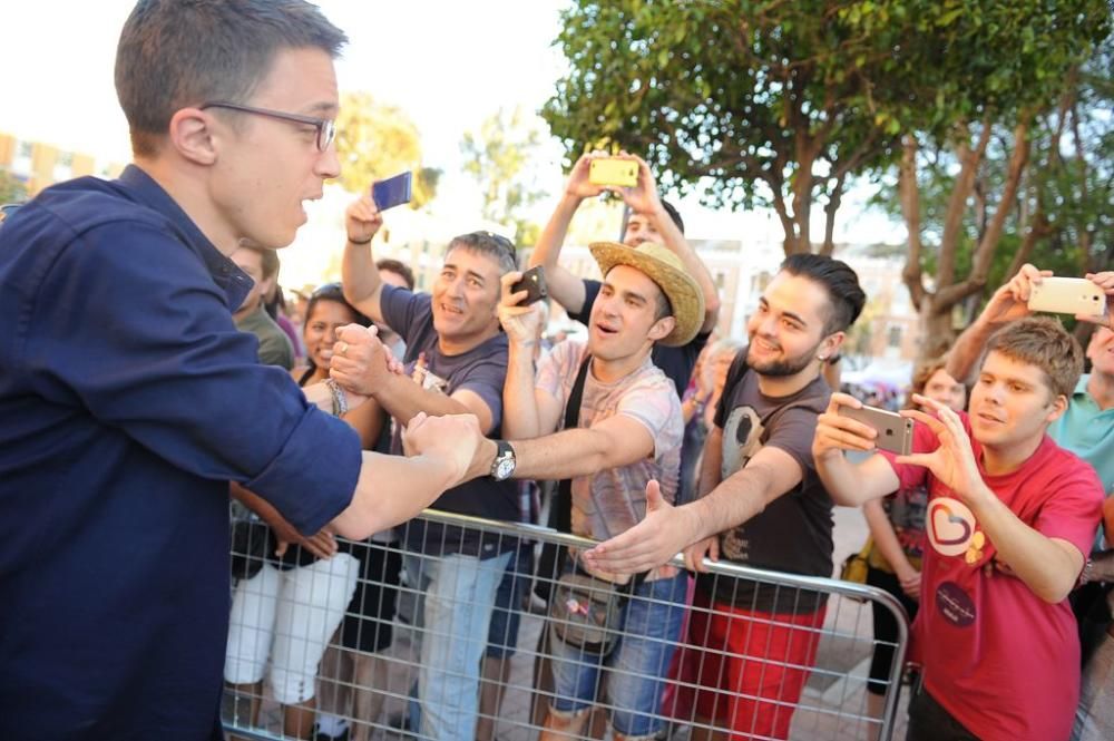 Mitin de Íñigo Errejón en Murcia