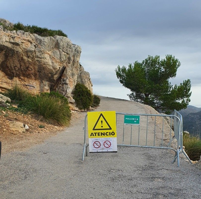 Fotos | Cierran el acceso al interior de la Torre d'Albercuix en Pollença