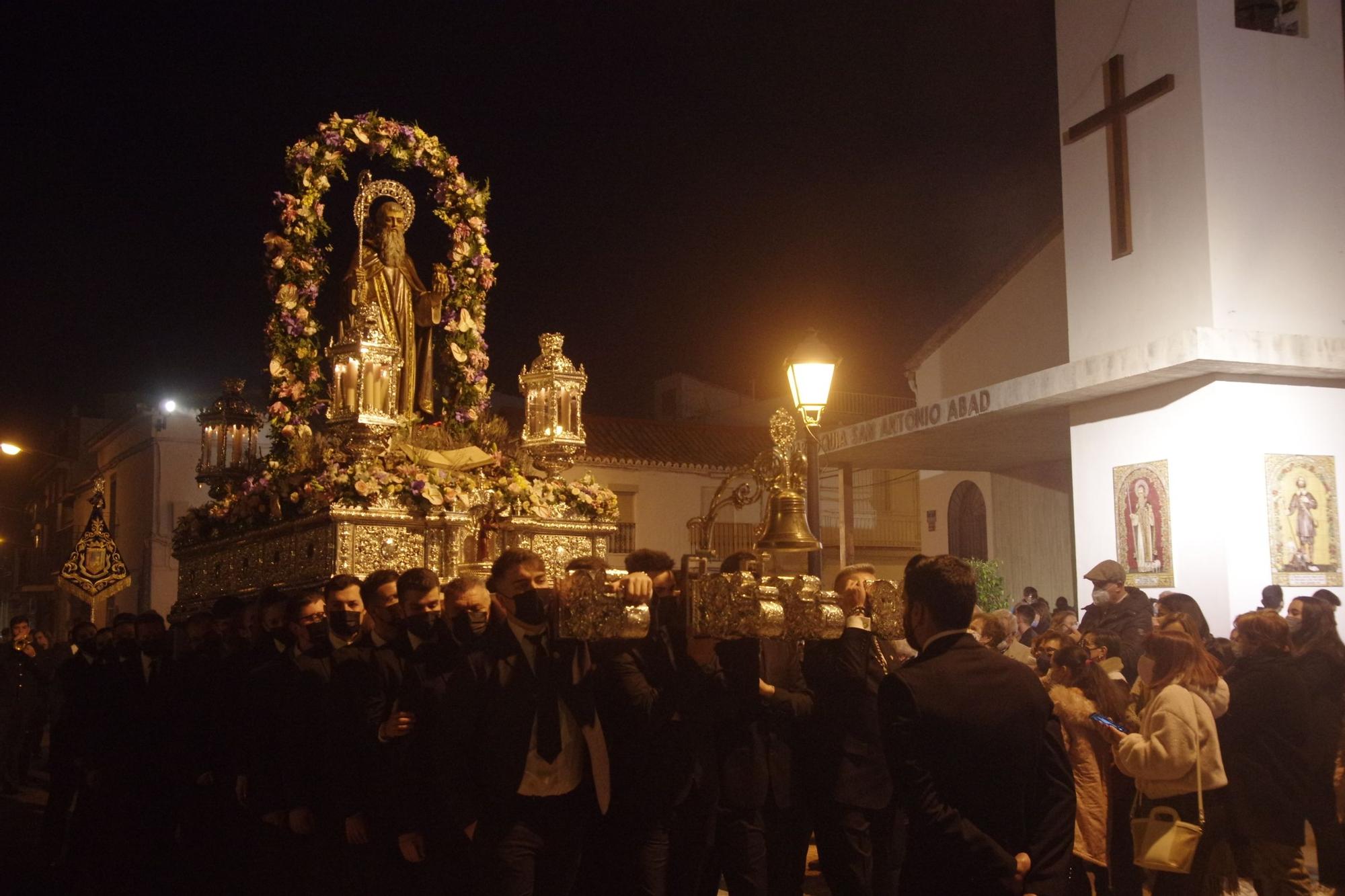 Procesión de San Antonio Abad en Churriana