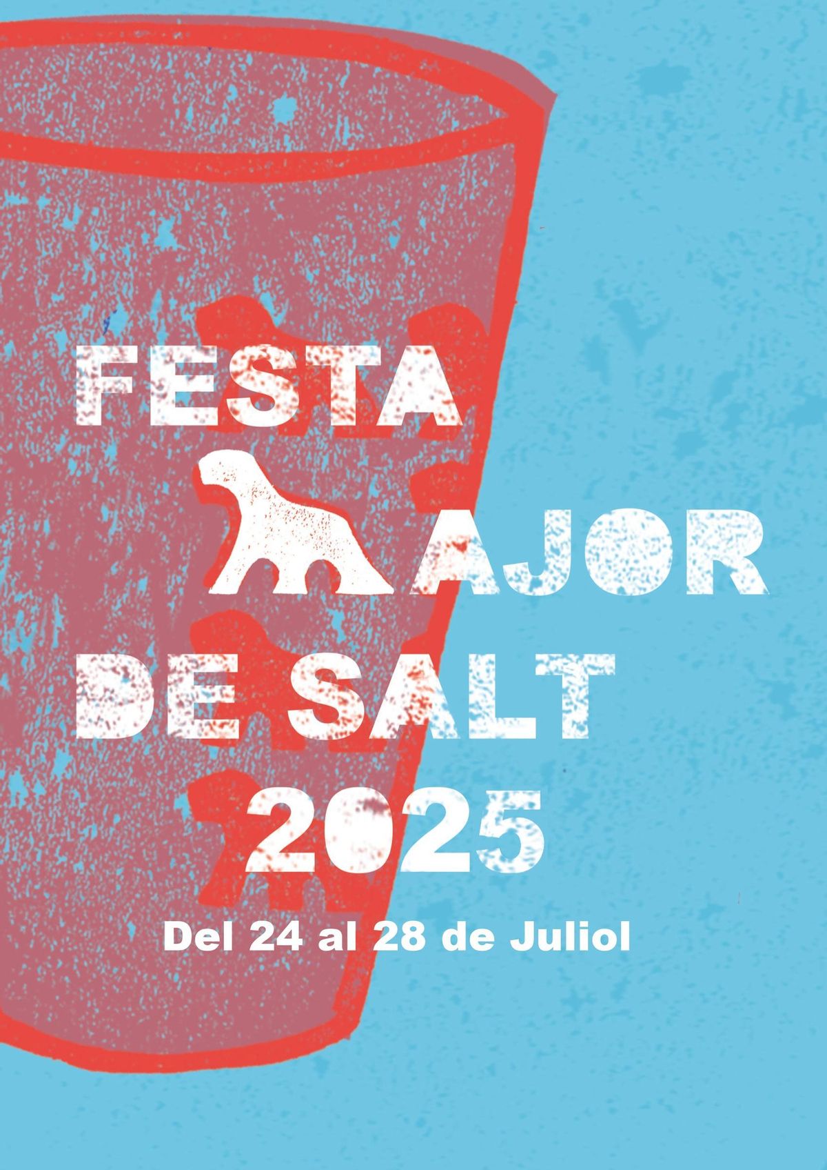 Cartell de la Festa Major de Salt 2025