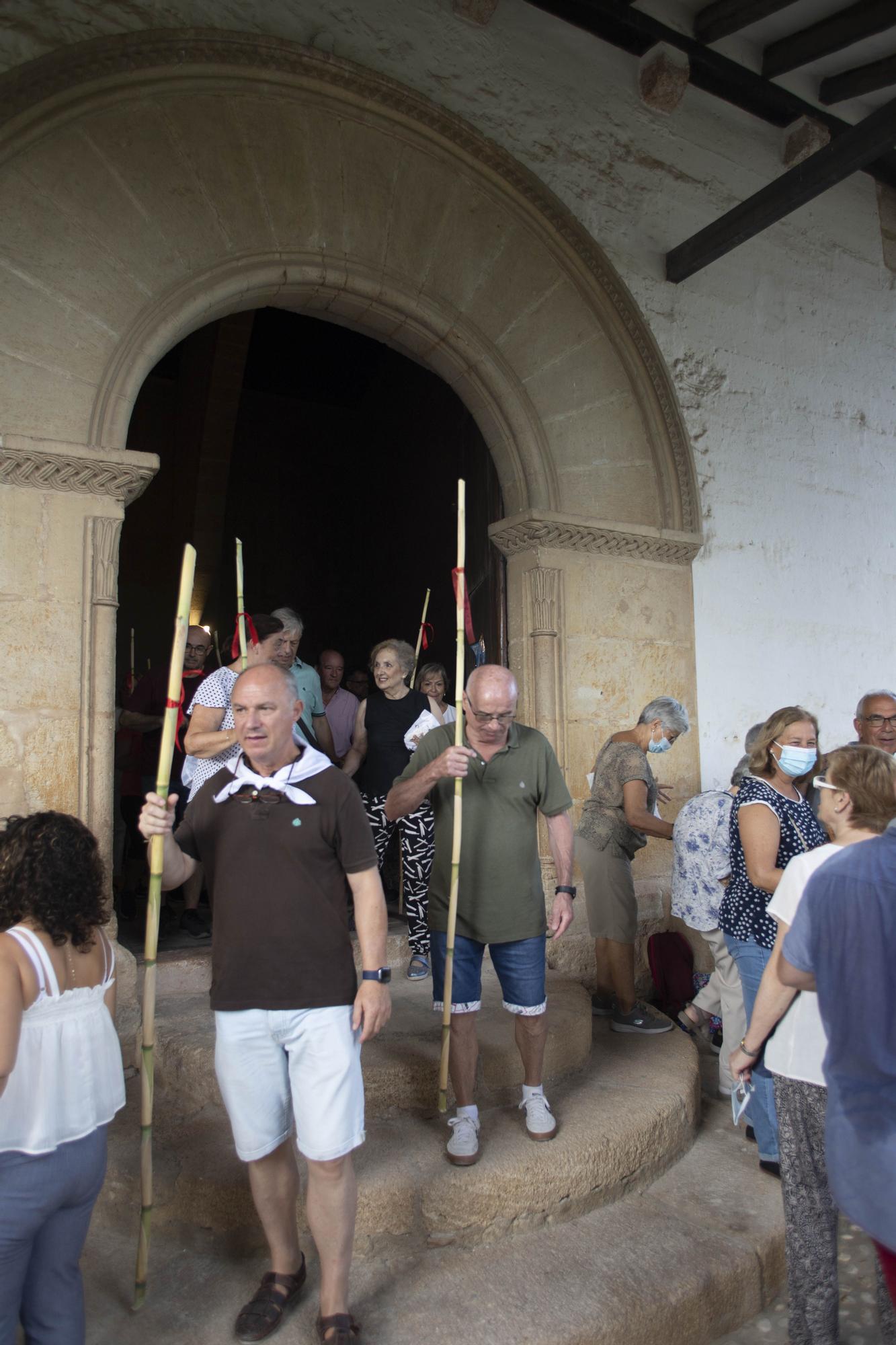 La ermita Sant Feliu de Xàtiva se llena tras dos años sin celebrar su patrón