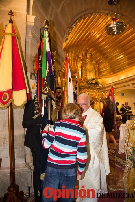 Misa bendición de banderas del bando Cristiano