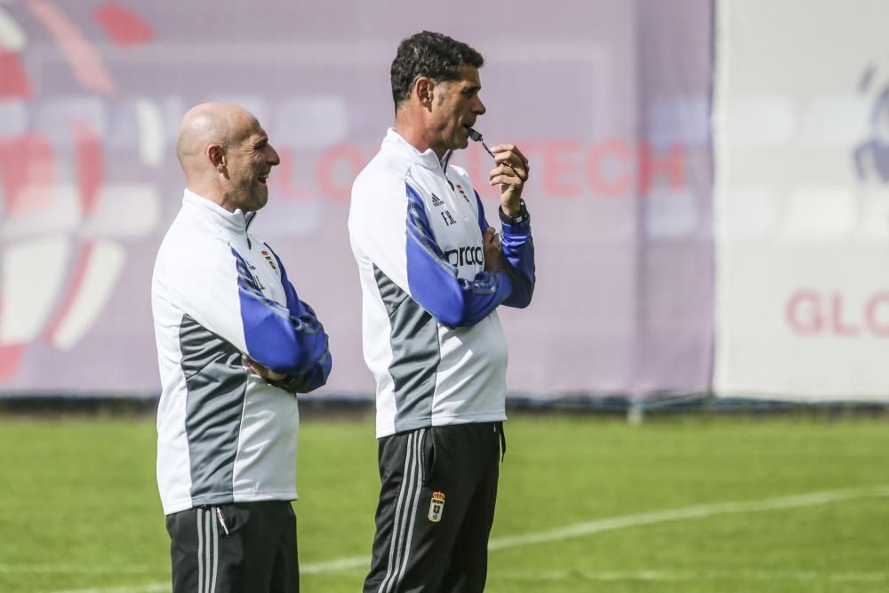 Entrenamiento del Real Oviedo