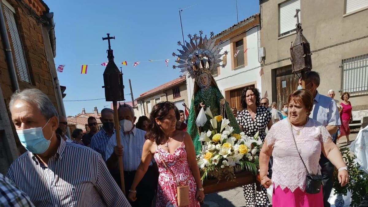 Virgen de las Nieves, en La Torre de Aliste.