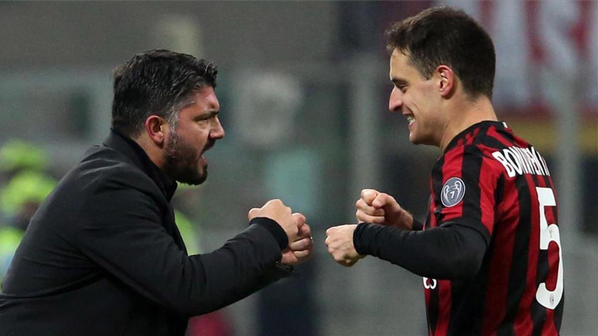 Gattuso felicita a Bonaventura por su doblete